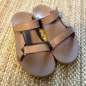 Teva universal slide leather